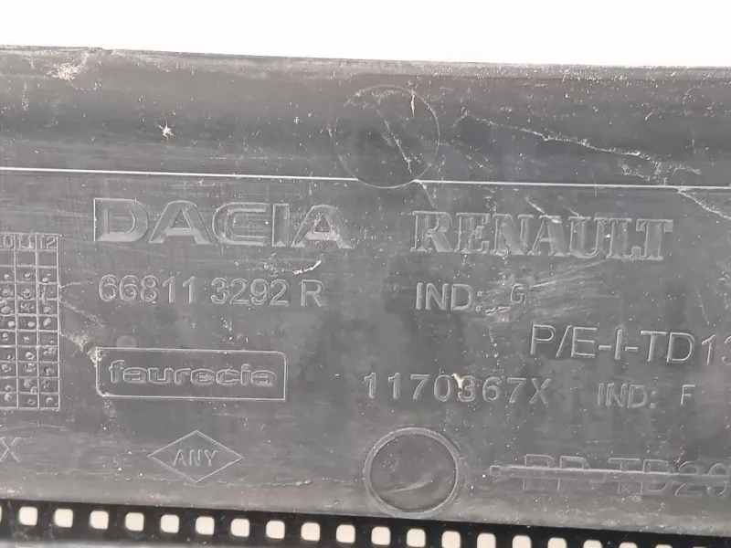 Cunetta Acqua Sottoparabrezza 668113292R Dacia Duster II 2021