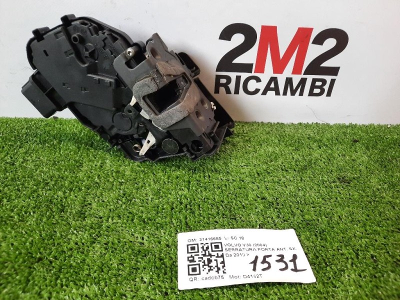 Serratura Porta ANT SX 31416685 Volvo V50 2004
