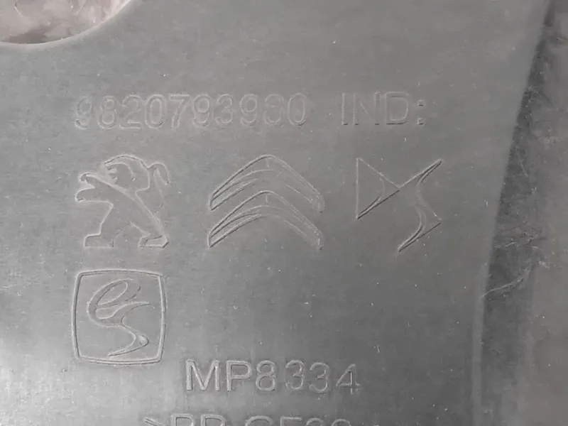 Cunetta Acqua Sottoparabrezza 9820793980 GOCCIOLATOIO Opel Corsa F 2019