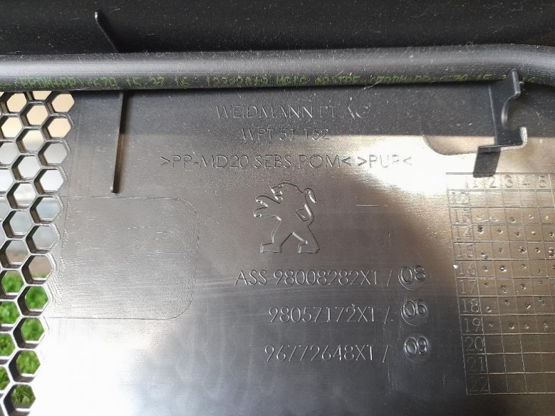 Cunetta Acqua Sottoparabrezza 98057172 Peugeot 308 II 2014