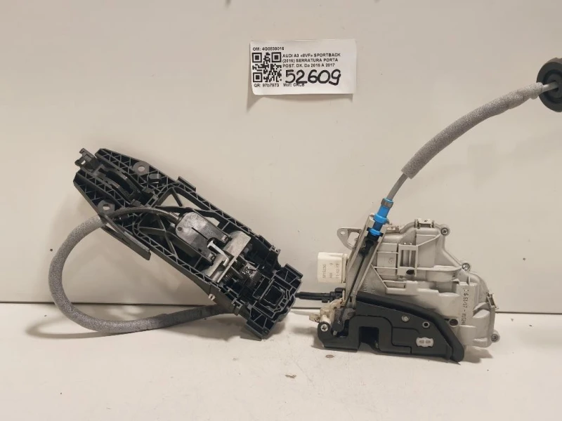 Serratura Porta POST DX 4G0839016 Audi A3 8VF Sportback 2016