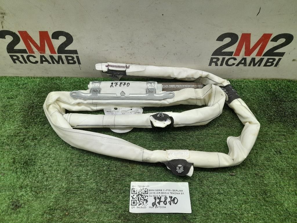 Air-bag A Tendina SX 722104512 Bmw Serie 3 F30 Berlina 2015