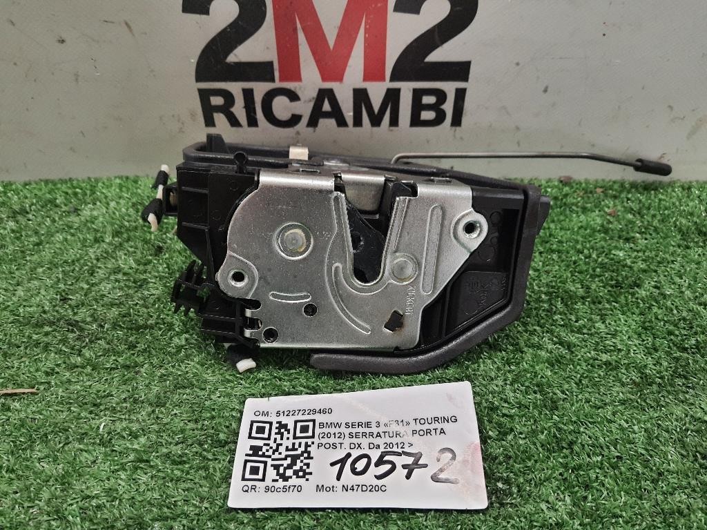 Serratura Porta POST DX 51227229460 Bmw Serie 3 F31 Touring 2012