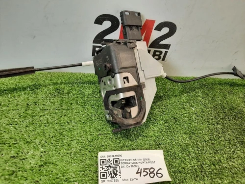 Serratura Porta POST DX 9800618680 POST DX Citroen C5 III 2008