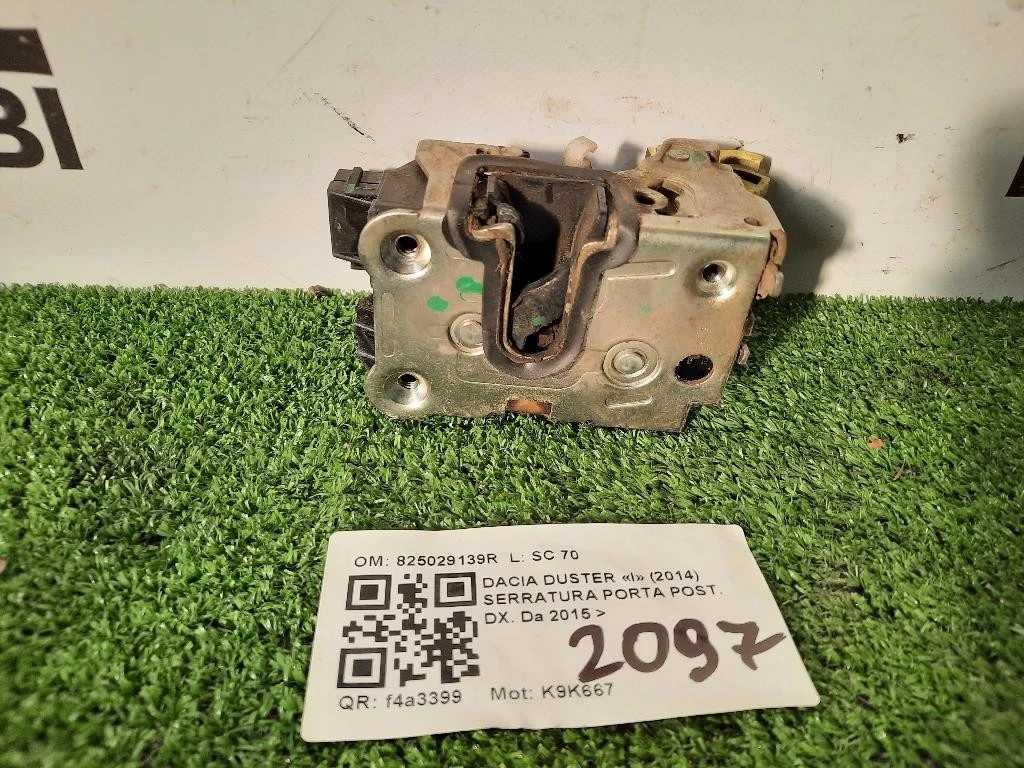Serratura Porta POST DX 825029139R Dacia Duster I 2014