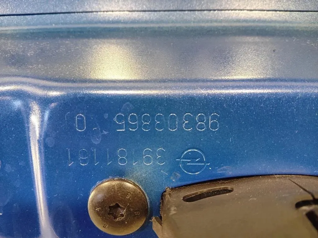 Portello POST SPORTELLO PORTELLO POST Opel Corsa F 2019