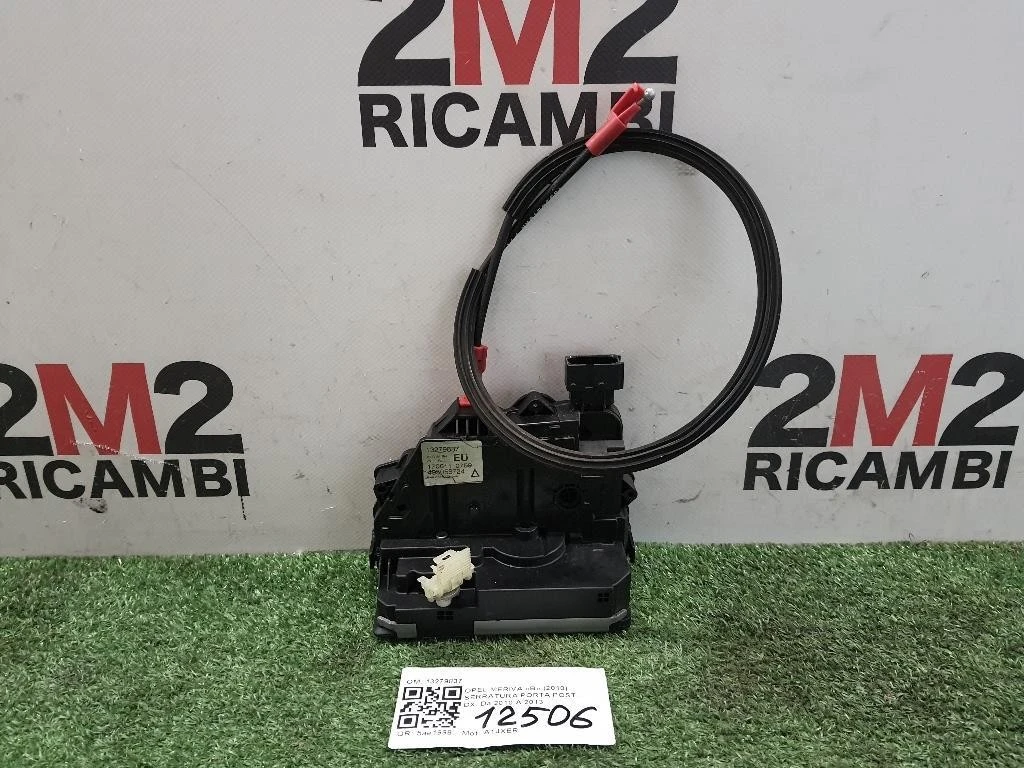 Serratura Porta POST DX 13279837 Opel Meriva B 2010