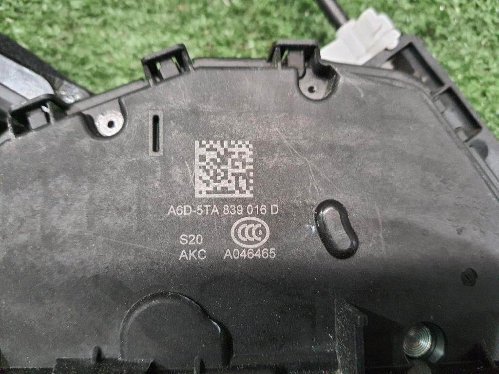Portello POST 13408769 Opel Meriva B 2014