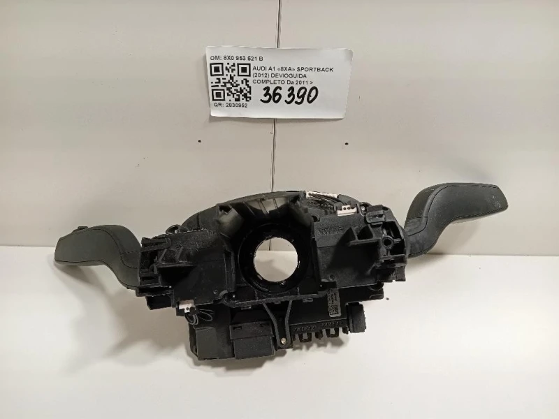 Devioguida Completo 8X0 953 521 B CONTATTO SPIRALATO E DEVIO Audi A1 8XA Sportback 2012