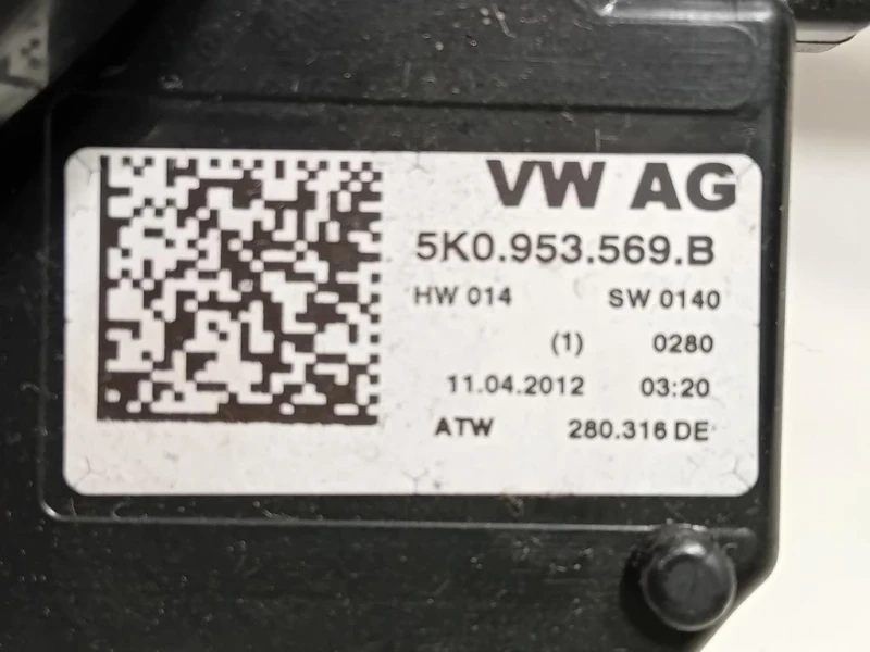 Devioguida Completo 8X0 953 521 B CONTATTO SPIRALATO E DEVIO Audi A1 8XA Sportback 2012