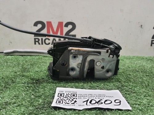 Serratura Porta POST DX 31301944 Volvo V60 I 2010