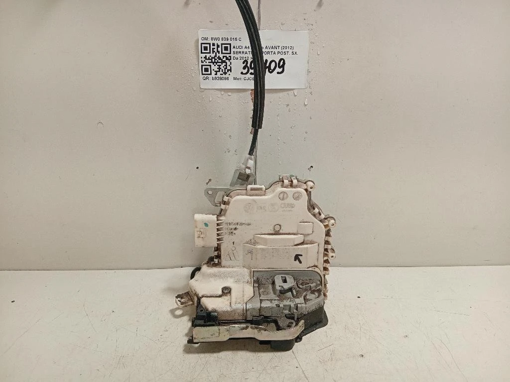 Serratura Porta POST SX 8W0 839 015 C Audi A4 8K5 Avant 2012