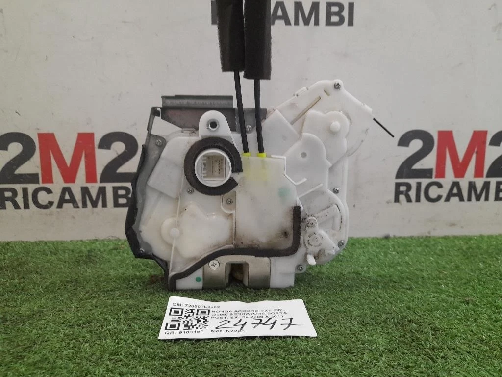 Serratura Porta POST SX 72650TL0J02 Honda Accord IX SW 2009