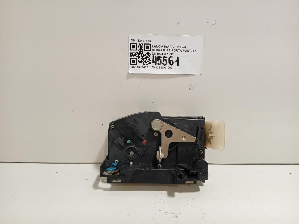Serratura Porta POST SX 82487459 Lancia Kappa 1995