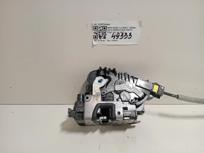 Serratura Porta POST SX A0997309600 Mercedes Classe C W205 2014