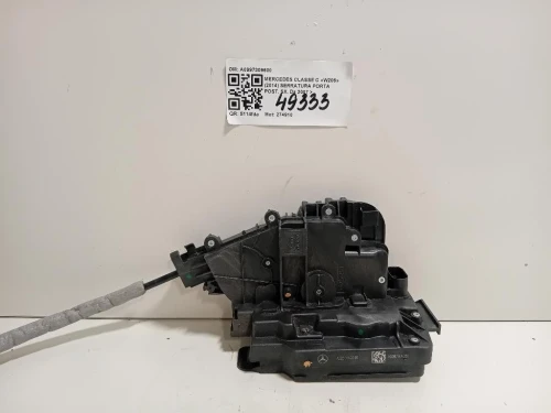 Serratura Porta POST SX A0997309600 Mercedes Classe C W205 2014