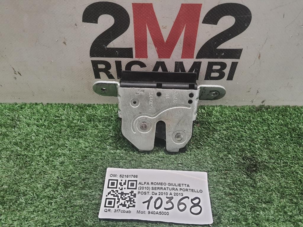 Serratura Portello POST 52161766 Alfa Romeo Giulietta 2010