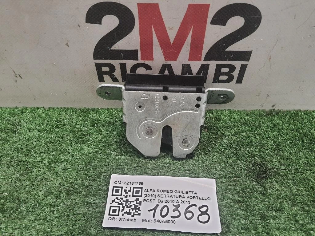 Serratura Portello POST 52161766 Alfa Romeo Giulietta 2010