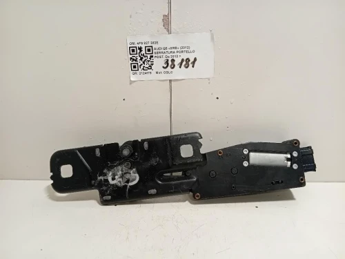 Serratura Portello POST 4F9827383E Audi Q5 8RB 2012