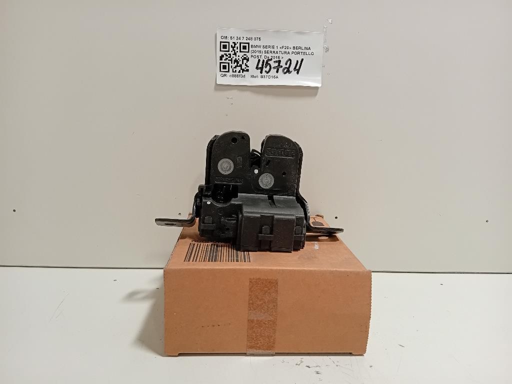 Serratura Portello POST 51 24 7 248 075 Bmw Serie 1 F20 Berlina 2015