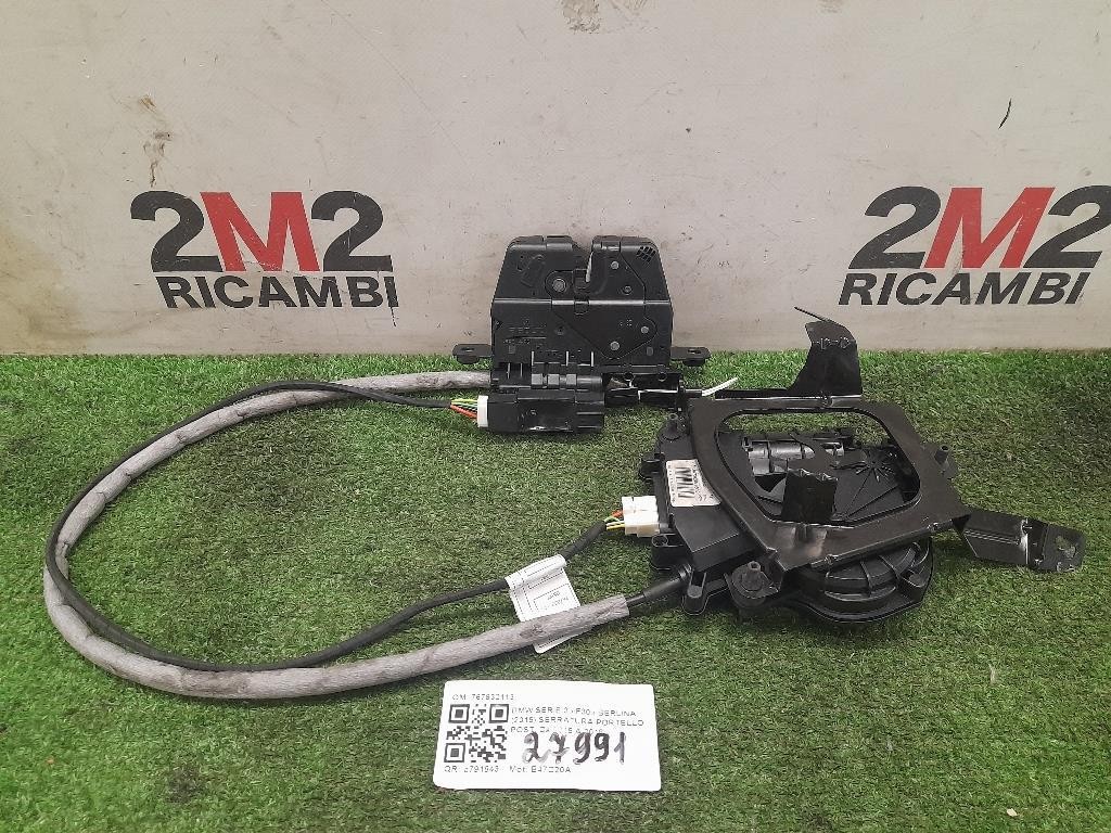 Serratura Portello POST 767832113 Bmw Serie 3 F30 Berlina 2015