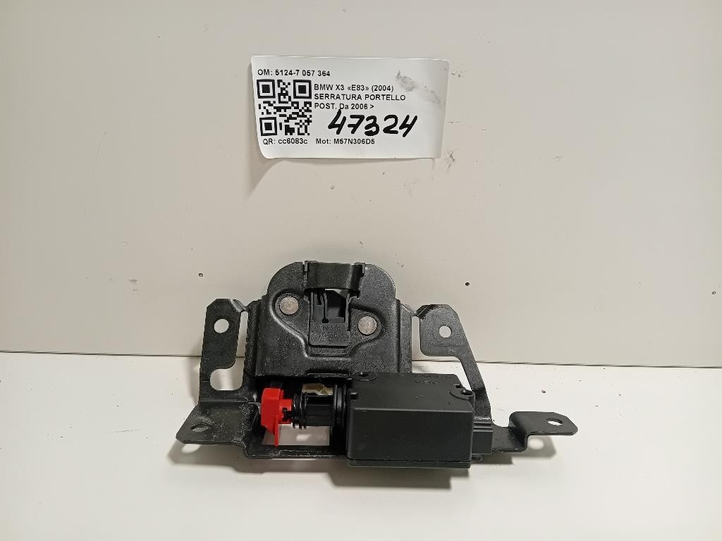 Serratura Portello POST 51247057364 Bmw X3 E83 2004