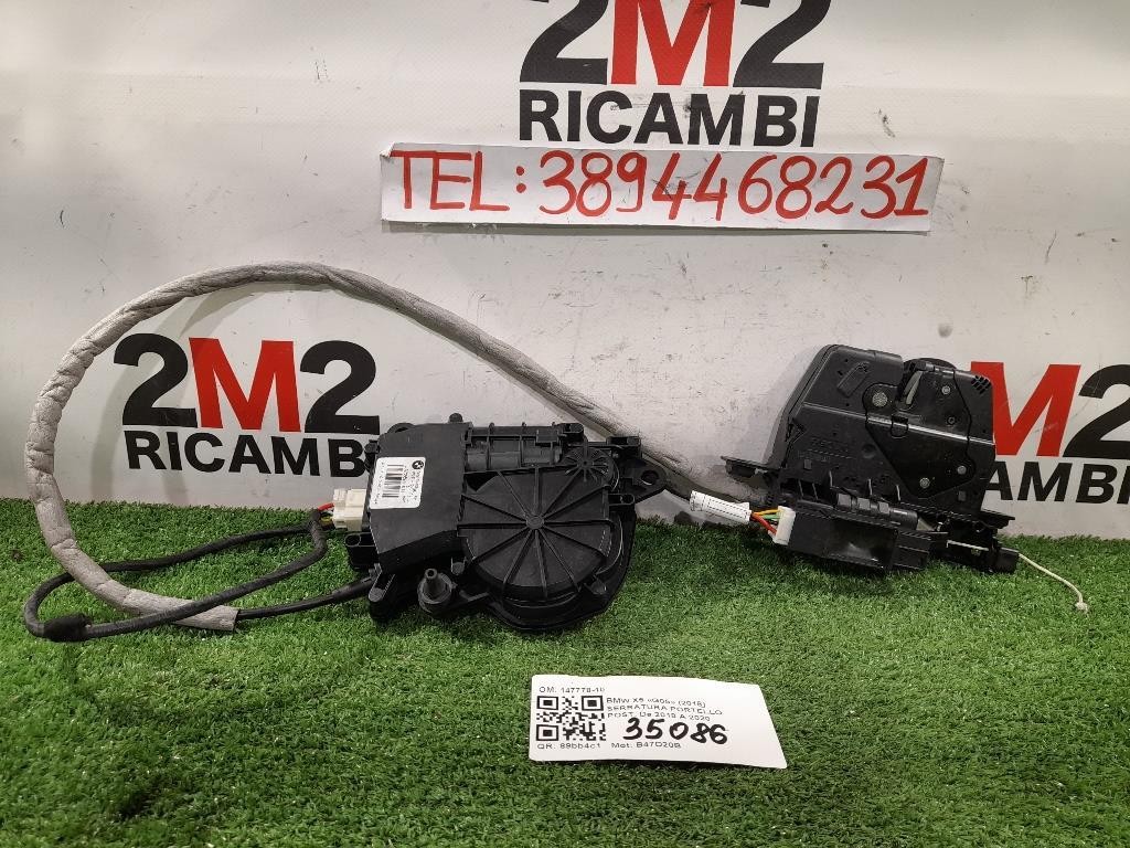 Serratura Portello POST 147778-10 Bmw X5 G05 2018