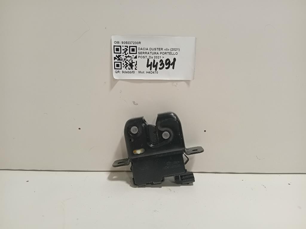 Serratura Portello POST 905037230R Dacia Duster II 2021