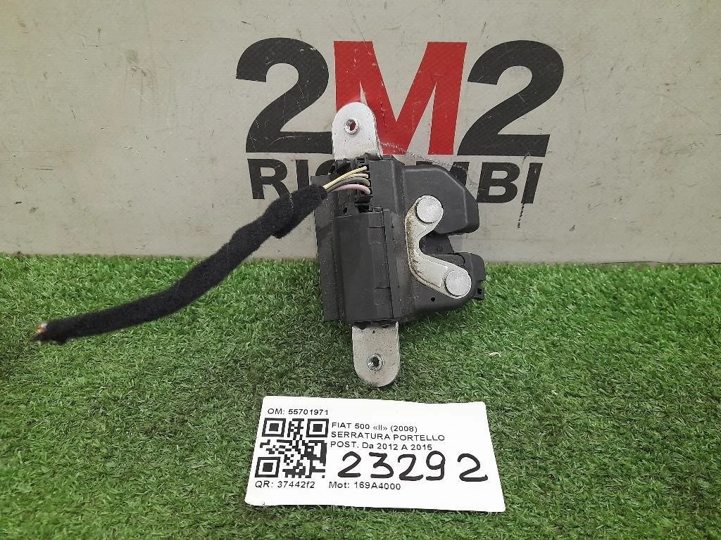 Serratura Portello POST 55701971 Fiat 500 II 2008