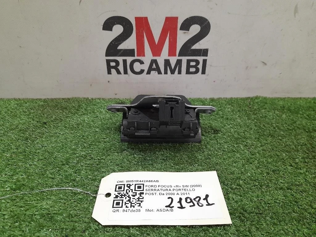Serratura Portello POST 8M51R442A66AB Ford Focus III SW 2008
