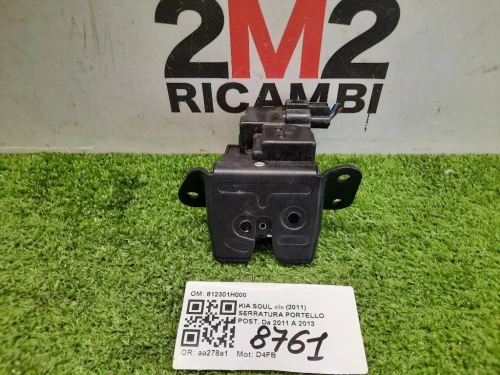 Serratura Portello POST 812301H000 Kia SOUL I 2011