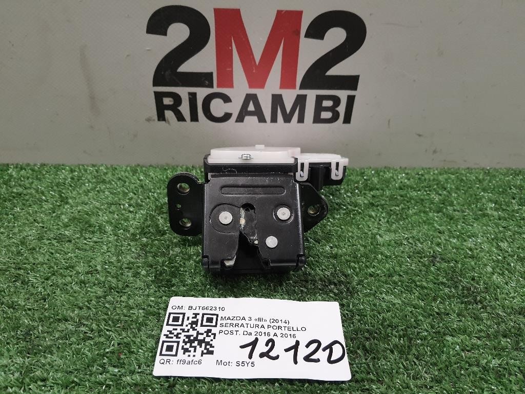 Serratura Portello POST BJT662310 Mazda 3 III 2014