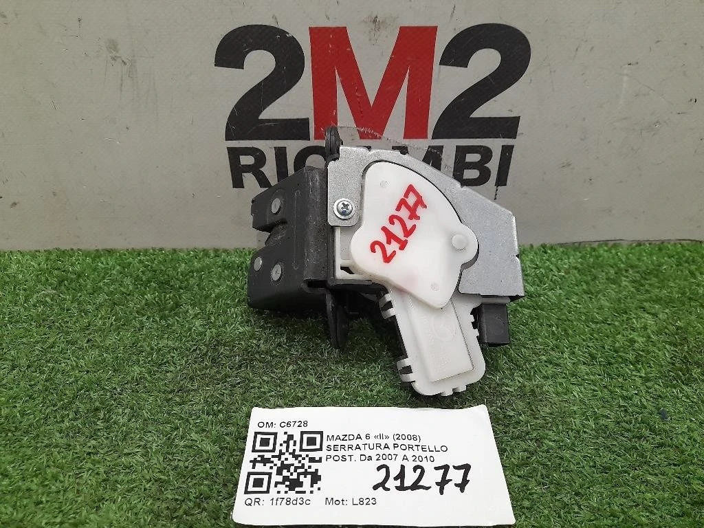 Serratura Portello POST C6728 Mazda 6 II 2008