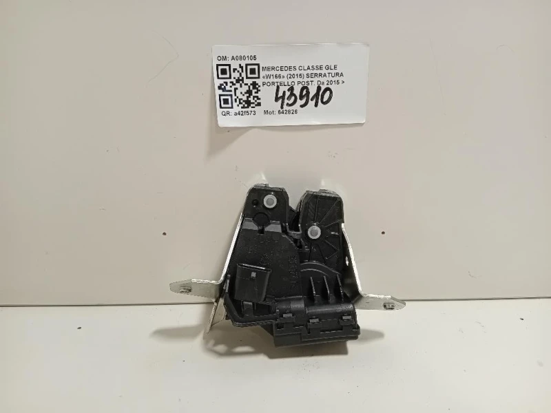 Serratura Portello POST A080105 Mercedes Classe GLE W166 2015