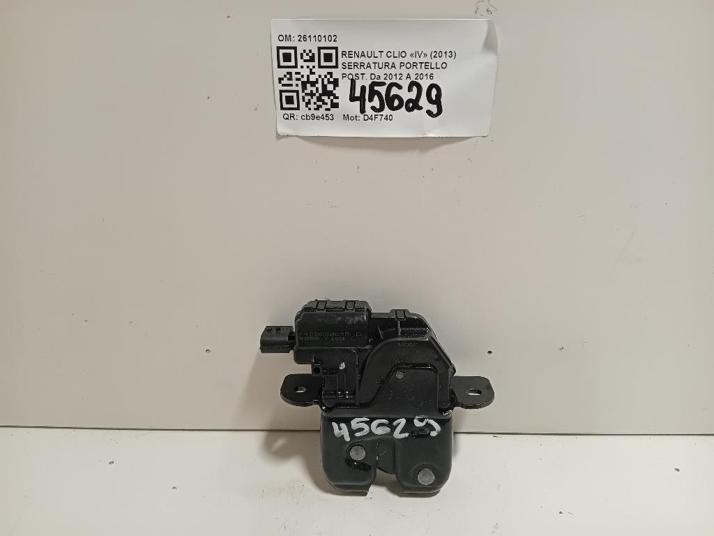 Serratura Portello POST 8463000 03 R Renault CLIO IV 2013