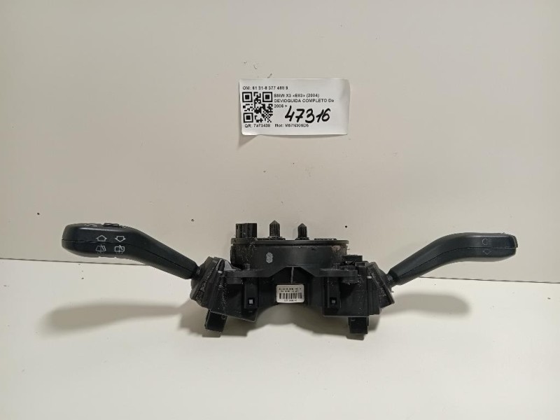 Devioguida Completo 61 31-8 377 488 9 Bmw X3 E83 2004