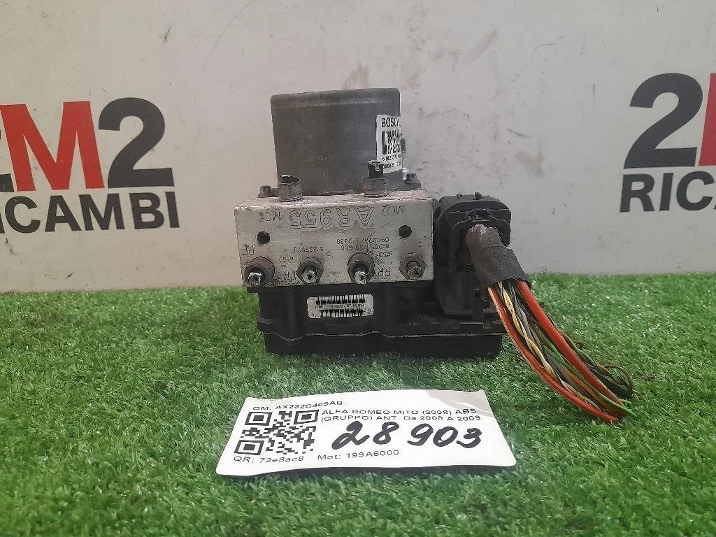 ABS Gruppo ANT AX232C405AB Alfa Romeo MITO 2008