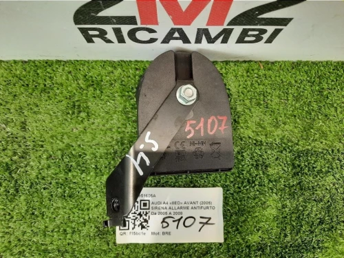 Sirena Allarme Antifurto 8L0951605A Audi A4 8ED Avant 2005