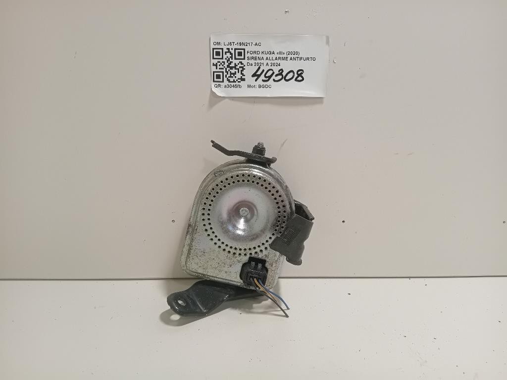 Sirena Allarme Antifurto LJ6T-19N217-AC Ford KUGA III 2020