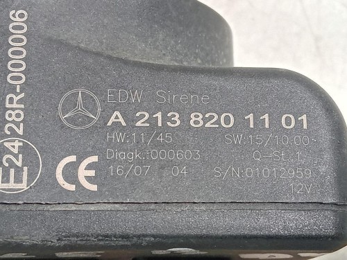 Sirena Allarme Antifurto