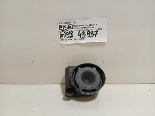 Sirena Allarme Antifurto A2138201101 Mercedes Classe GLE W166 2015