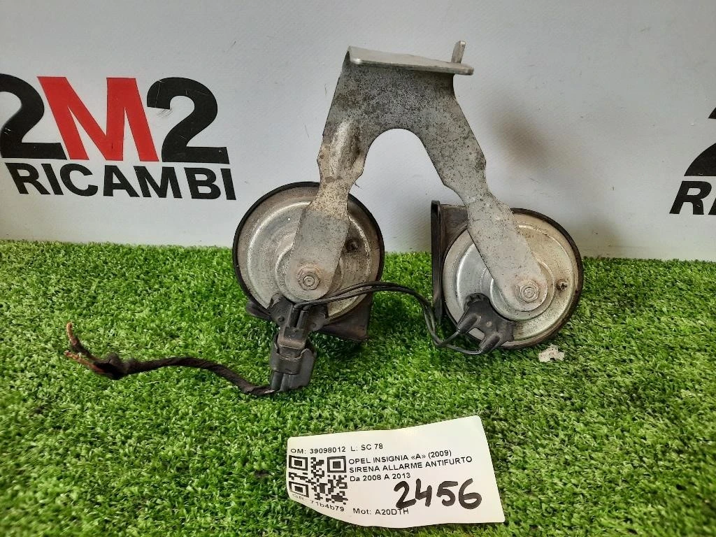 Sirena Allarme Antifurto 39098012 Opel Insignia A 2009