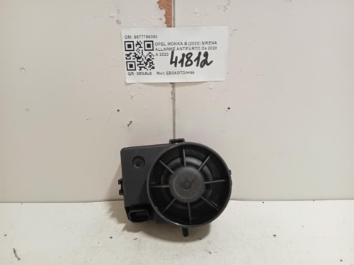 Sirena Allarme Antifurto