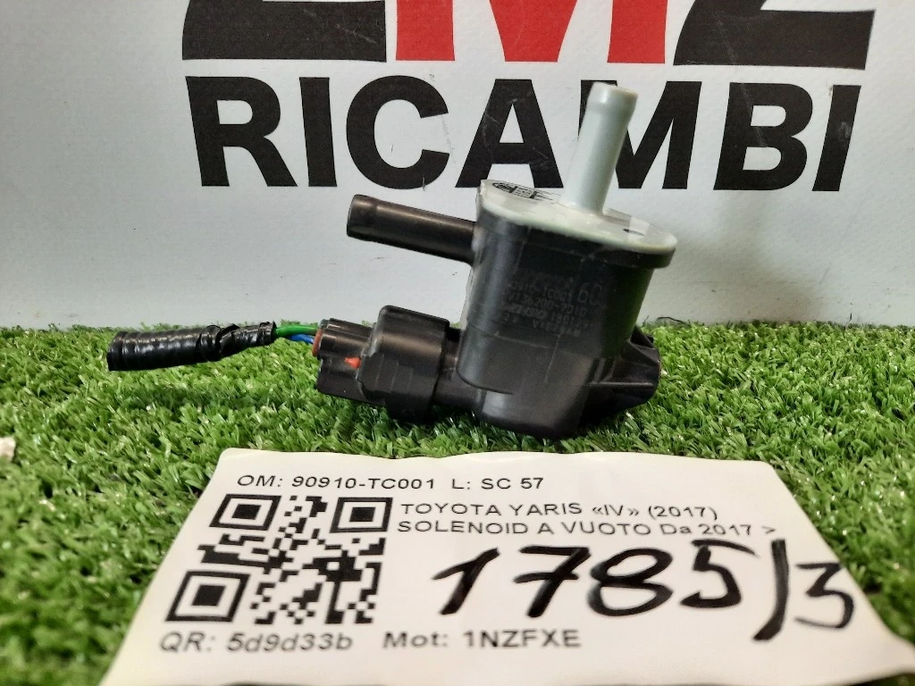 Solenoid A Vuoto 90910TC001 Toyota Yaris IV 2017