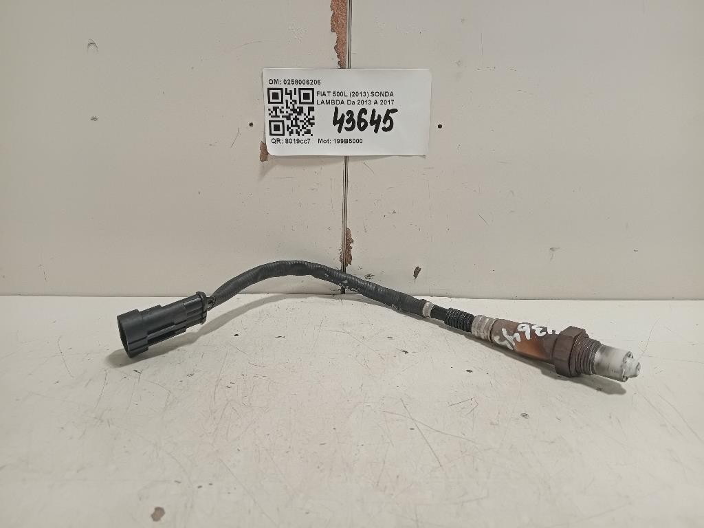 Sonda Lambda 0258006206 Fiat 500L 2013