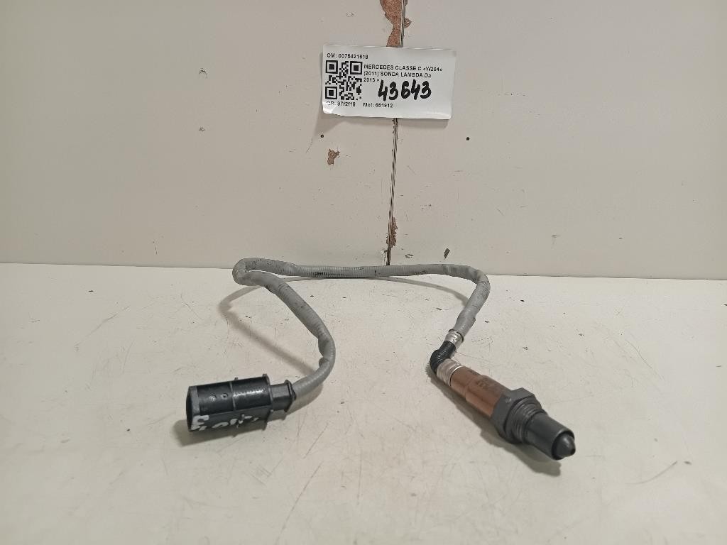 Sonda Lambda 0075421618 Mercedes Classe C W204 2011