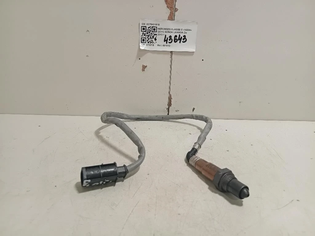Sonda Lambda 0075421618 Mercedes Classe C W204 2011