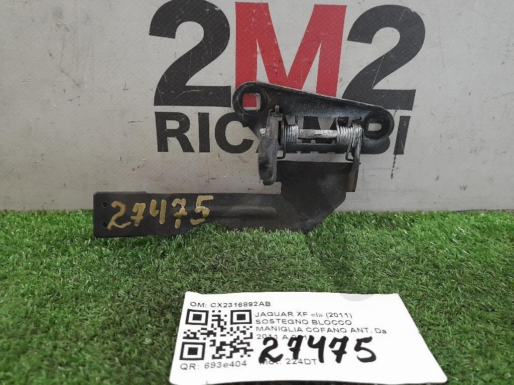 Sostegno Blocco Maniglia Cofano ANT CX2316892AB Jaguar XF I 2011