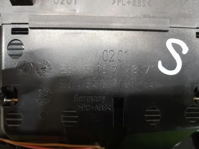 Posacenere 51167078571 Bmw Serie 1 E87 Berlina 2005