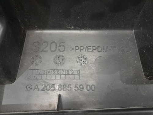 Posacenere  Mercedes Classe E W124 1985